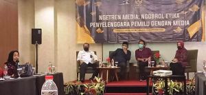 DKPP RI Ajak Wartawan Pantau Prokes Saat Pemungutan Suara