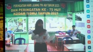 Protokol Covid-19, Korem 042 Gapu Gelar Lomba Lukis dan Baca Puisi Secara Virtual  