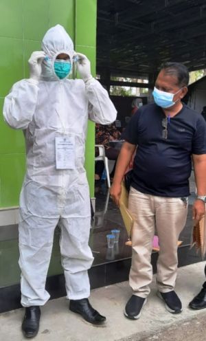 Pandemi, Partisipasi Pemilih di Pilkada Tanjabbar Naik 73 persen