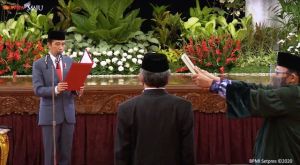 Presiden Jokowi Lantik Kepala BNN dan Kepala Badan Restorasi Gambut dan Mangrove