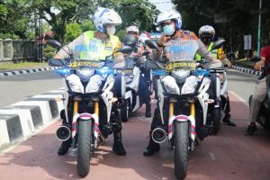 Pantau Arus Lalin Jelang Natal, Kapolda Jambi Sisir Wilayah Kota