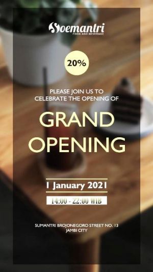 Grand Opening Soemantri Cafe di Kawasan Sipin, Rekommended Semua Kalangan