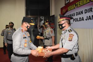 Sertijab, Kombes Pol Sigit Dani Sutiyono Resmi Jabat Dirreskrimsus Polda Jambi