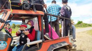 Jajal Offroad Dulu Baru Nikmati Sejuknya Udara Danau Depati IV di Jangkat Merangin