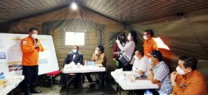 Pantau Evakuasi Pesawat Sriwjaya Air, HBA  dan Anggota DPR RI Komisi V Tinjau Posko Basarnas 