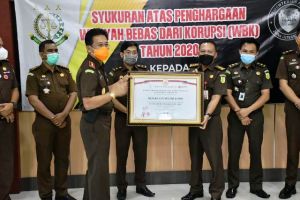 Dapatkan Penghargaan WBK, Kejari Jambi Adakan Syukuran