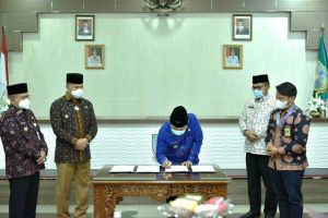 Silaturahmi Dengan Wali Kota Jambi, Fachrori Bawa Kado Pembangunan