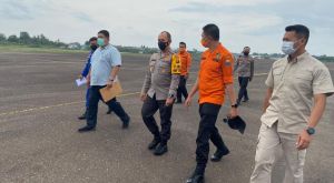 Antispasi Karhutla, Kapolda Jambi Pantau Kawasan Perusahaan Jalur Udara