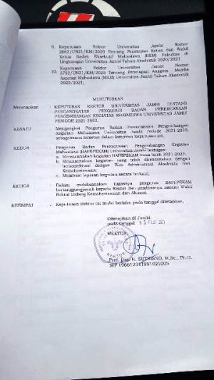 Zikri Neva Pimpin Lembaga Perencanaan Pengembangan Kemahasiswaan
