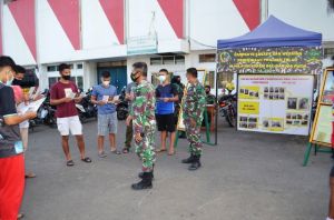 Ajenrem 042/Gapu Sosialisasi Penerimaan Prajurit TNI di Stadion KONI