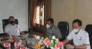 Sambut Baik Kedatangan Ketua KONI, Kadiskepora Provinsi Jambi: Kita Bahas PON 2021