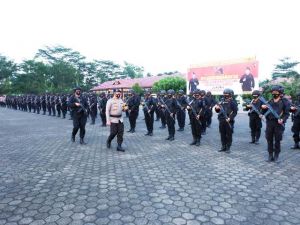 Perkuat Keamanan dari KKB, Ratusan Sat Brimob Polda Jambi Diberangkatkan ke Papua