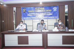 Ditlantas Polda Jambi Beri Pelatihan Soal Gakkum Tilang Elektronik ke Personil