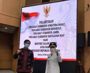 Ketua DPRD Provinsi Hadiri Pelantikan Pj Gubernur, Edi Purwanto: Selamat Datang di Jambi