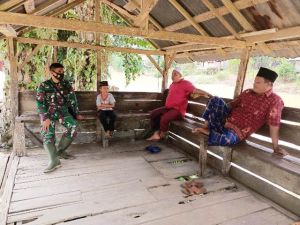 Satgas TMMD Gencar Sosialisasi Program TMMD ke Warga