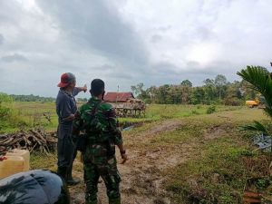 Lagi, Warga Sungai Terap Hibahkan Tanahkan Untuk Pembukaan Jalan TMMD