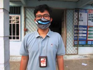 Selama TMMD, Alat Penguat Sinyal Dipasang di Balai Desa