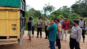 Sisir Desa Lubuk Napal, Polres Sarolangun Amankan 1,5 Ton Lebih Minyak Ilegal