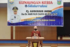 Pj Gubernur Jambi Dorong Pemkot Sungai Penuh Optimalkan Penanganan Covid-19