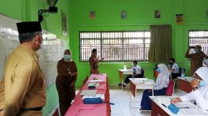 Fasha Cek Kesiapan Sekolah Di Hari Pertama Belajar Tatap Muka