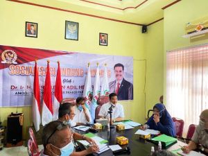Kunjungan Kerja Perorangan, SAH Gelar Sosialisasi Uu Kekarantinaan Kesehatan