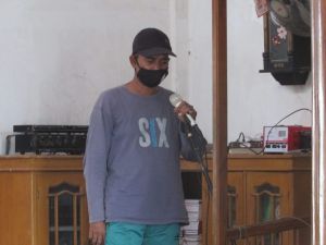 Kegiatan TMMD Diumumkan Melalui Alat Pengeras Suara Langgar