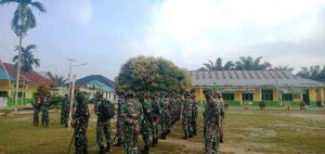 Lettu Inf Sahita Pimpin Apel Pagi TMMD Langsung Bagi Tugas