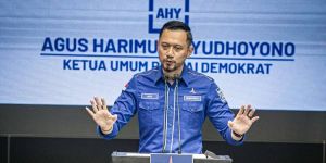 AHY Datangi Kemenkumham Didampingi Pengurus Demokrat Daerah