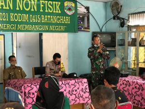 Kapten Inf Suyadi Berikan Sosialiasi  Bahaya Teroris dan Radikalisme