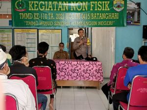 Babinkamtibmas ke Warga Sungai Terap: Jangan Buka Lahan dengan Cara Membakar