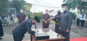 Lantik Direksi Perumda Air Minum Tirta Mayang, Fasha Tergetkan 10 Ribu Pelanggan