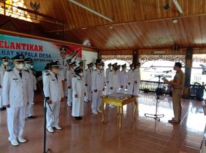 Bupati Fadhil Lantik 25 Pj Kades Dalam 6 Kecamatan