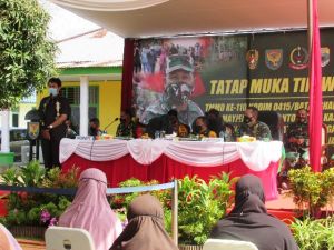 Di hadapan Wadev, Pemkab Muaro Jambi Dukung Program TMMD