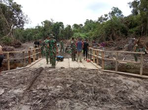 Giliran Jembatan Titik Keempat Dilakukan Pengecatan