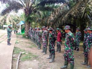 Jelang Berakhirnya TMMD, Kapten Inf Rilman Minta Satgas Tetap Semangat