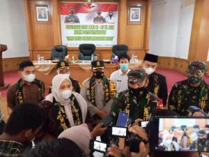 Masnah Ucapkan Terimakasih Program TMMD Dirasakan Manfaatnya
