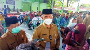 Ribuan Guru Di Kota Jambi Ikut Vaksinasi Massal
