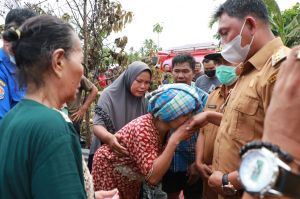 Diduga Dipicu Konsleting, Dua Rumah Warga Tungkal Dilalap Sijago Merah