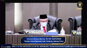 DKPP RI Rehabilitasi Nama Baik Ketua Bawaslu Tanjabtim Samsedi