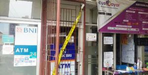 ATM Bank BRI di Arizona Kota Jambi Dibobol Maling