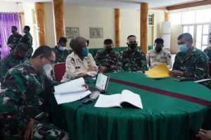 Korem 042/Gapu Terima Tim Wasum Itdam II/Sriwijaya