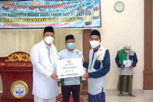 Wabup BBS Safari Ramadan di Ponpes Tahfidz Satu Quran Sungai Duren