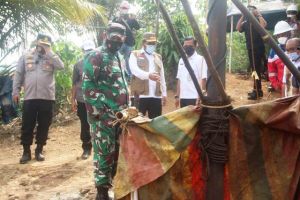 Danrem 042/Gapu Dampingi Dirjen SKK Migas Tinjau Lokasi Ilegal Drilling