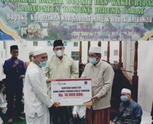 Safari Ramadhan ke Tebing Tinggi, Pemkab Gulirkan Program Tanjabbar BERKAH ke Guru Agama