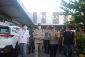 Pastikan Prokes Masa Pandemi, Kasiter Dampingi Walikota Jambi Tinjau Pusat Keramaian