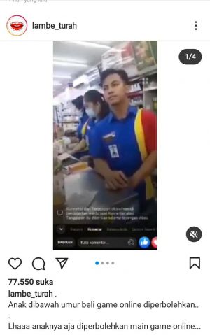 Viral Anak Beli Game Online Rp800 Ribu, Orang Tua Marahi Kasir, Netizen Geram