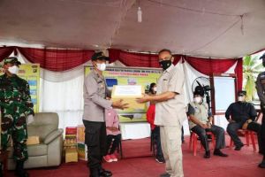 Bersama Forkopimda, Danrem 042/Gapu Tinjau Pos Penyekatan Jambi-Riau