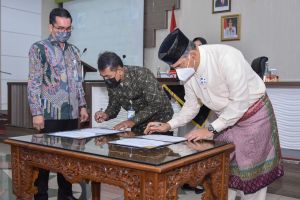 Pemkot Jambi Tandatangani Nota Kesepakatan Bersama BPJS Cabang Jambi