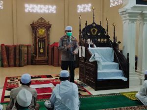 Jumling Kapolres Ajak Bersinergi Ingatkan Masyarakat Taati Prokes 