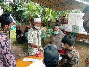 PSU Pilgub Jambi, KPPS Ingatkan Pemilih Untuk Jaga Jarak